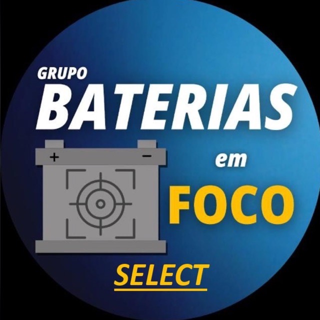 Logo Baterias em Foco